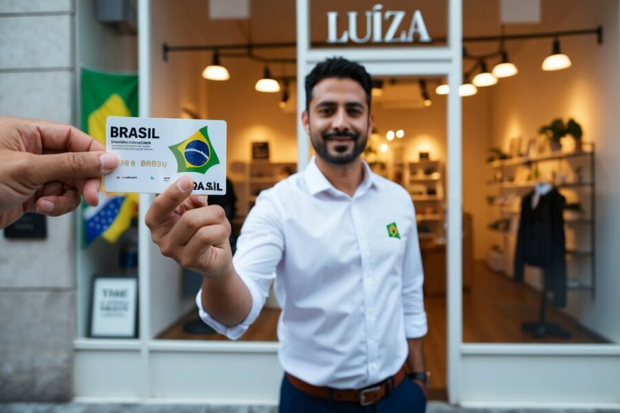 Magazine Luiza aceita o cartão Brasil Carrd