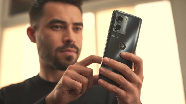 Moto G35 5G é resistente à água